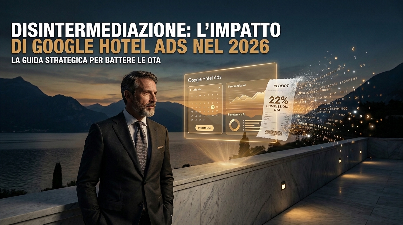 Google Hotel Ads e AI Overviews: Disintermediare le OTA nel 2026